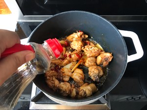 Of snack bound " the net is red " the practice measure of rice of yellow stew chicken 10