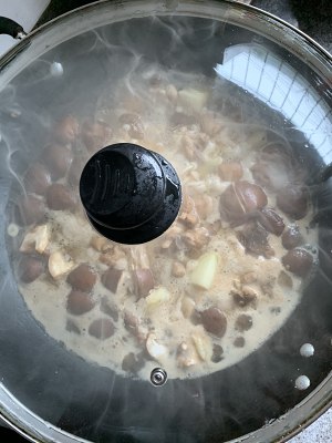 The practice measure of yellow stew chicken 12