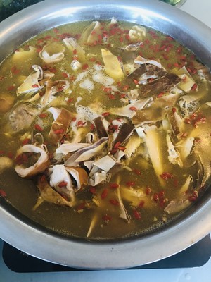 The practice measure of chaffy dish of chicken of abdomen of detailed edition pig 19