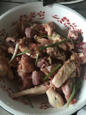 The practice measure of yellow stew chicken 1