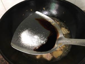 The practice measure of meal of Xianggu mushroom slippery chicken 9