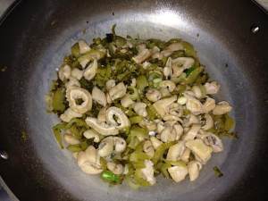 The practice measure that the Hakkas pickles fries pig bowel 4