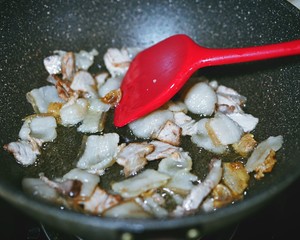 The practice measure of flesh of cook again of not fat go with rice 2