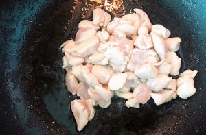 Curry chicken (edition of pigeon breast flesh) practice measure 3