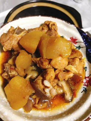 The practice measure of chicken of yellow stew of simple and easy edition 6
