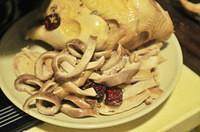 The practice measure of chicken of pig abdomen bag 8
