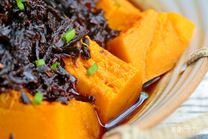 Pumpkin of prune dish evaporate - prune dish buckles the flesh to eat not to rise! practice measure 9