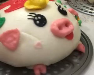 The practice measure of steamed bread of pig of Zhu Shisheng meaning 10