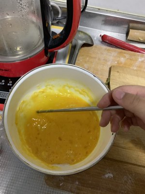 The practice measure of cake of chicken of 0 failure egg 3
