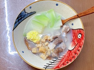 金色の猫Miの食堂-豚軟骨干しホタテ10のスープの練習対策