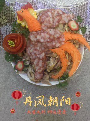 The practice measure of He Sui of pig of gold of meal of the eve of the lunar New Year 2