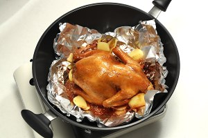 The practice measure that grills complete chicken 16