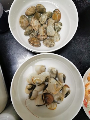 The practice measure of the seafood chicken Bao of ordinary other people 2
