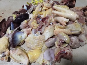 The practice measure that the Hakkas fries gallinaceous wine 1