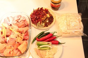 The practice measure of chicken of delicate Xinjiang grail 1