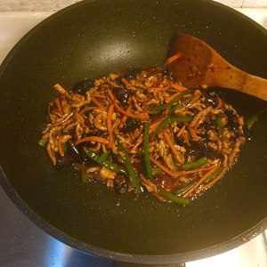 豚肉の細切り肉11