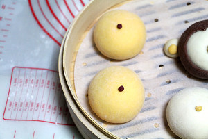 " chicken " auspicious flexibly the practice measure of small steamed bread 31
