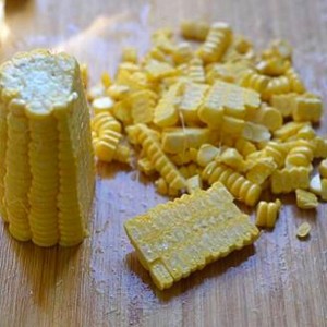 Hoosh of corn of gallinaceous fine and soft (health does not have butter) practice measure 4