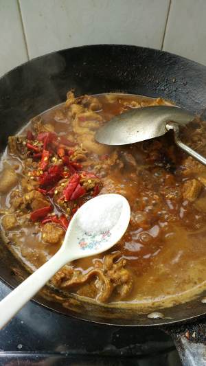 The practice measure of chicken of jujube village hot pepper 7