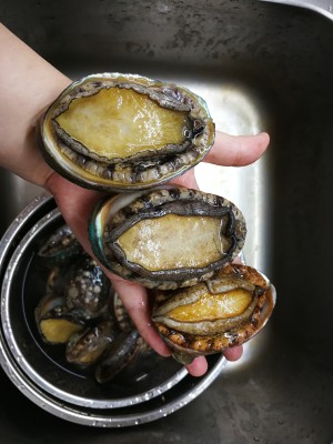 The practice measure of abalone chicken 1