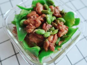 The practice measure that young soya bean fries chicken 7