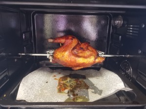 鶏肉を一緒に食べる（鶏肉を割る）練習法8