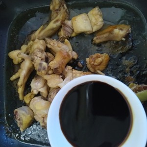 The practice measure of yellow stew chicken 7