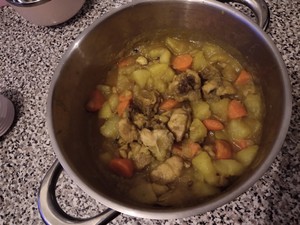 The practice measure of curry chicken 7