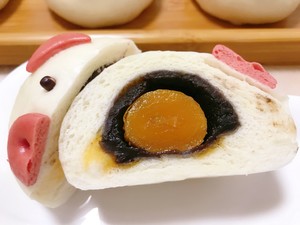 The practice measure that sweetened bean taste of bud pig yoke includes 12