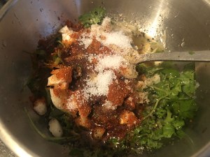 Thunder thunder chicken (Piripiri chicken) ? Potato practice measure 4