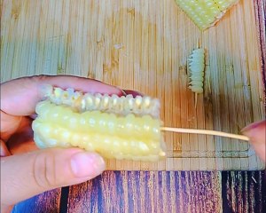 The net is red fastfood- つまようじコーンビーズ3 