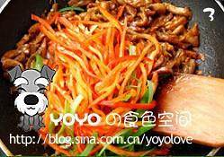The practice measure of sweet hot shredded meat 3