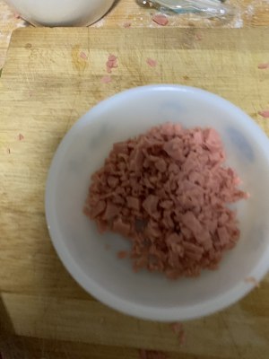 The practice measure of cake of chicken of 0 failure egg 6
