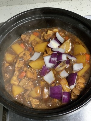 "Exclusive " super and delicious of a person dietary " chicken of potato yellow stew? Rice meal " practice measure 12