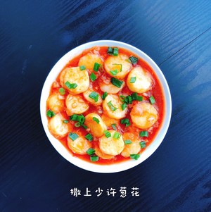 The practice measure of bean curd of eggplant juice Japan 12