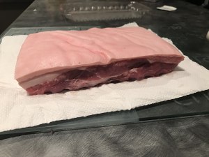 割れたカルボナード（腹部の肉 焼く豚）クリスピーポークベリー2 