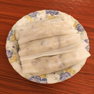 ロール豚腸ピンク（Sha Ge詰め物）練習対策3