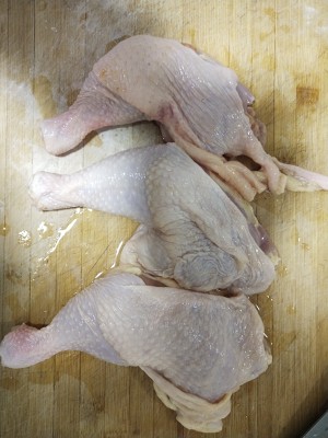 The practice measure of chicken of grail of the daily life of a family 1