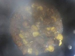 Chestnut stew chicken - with the stomach be good at the practice measure of filling gas of lienal, Wen Zhong 14