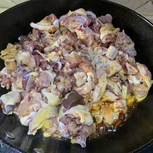 The practice measure of chicken of pointed any of several hot spice plants of Or of chicken of Chongqing Chinese prickly ash 4