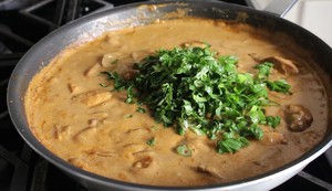 The practice measure of taste of cashew of * of Indian flavor chicken 29