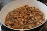 Dawdle slippery chicken (Xianggu mushroom slippery chicken) practice measure 6