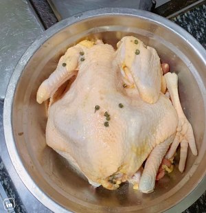 間抜けな塩2の鶏肉の実習尺度