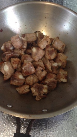 醤油で煮込んだもの（豚軟骨）  ）練習法3 