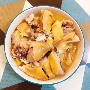 The practice measure of chicken of the Hakkas dry evaporate 4