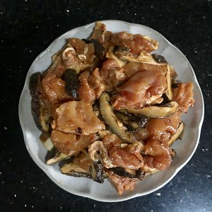 The practice measure of chicken of evaporate of fabaceous Chi Xianggu mushroom 5