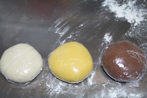 " chicken " auspicious flexibly the practice measure of small steamed bread 11