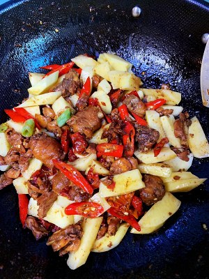 The practice measure of Xinjiang grail chicken 9