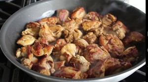The practice measure of taste of cashew of * of Indian flavor chicken 11