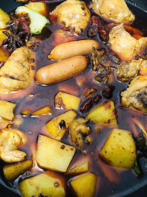 The practice measure of chaffy dish chicken 5